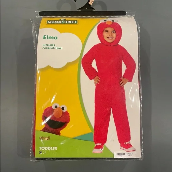 🎃 Elmo Kids Halloween Costume 2T - Picture 3 of 8